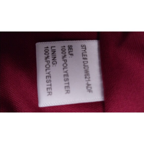New Altar'd State Long Sleeve Lined Dress Sz XS Burgundy - Picture 6 of 9